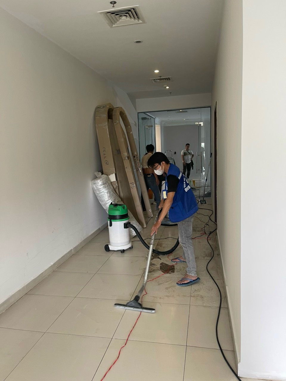 ịch vụ vệ sinh công trình sau xây dựng Bình Chánh