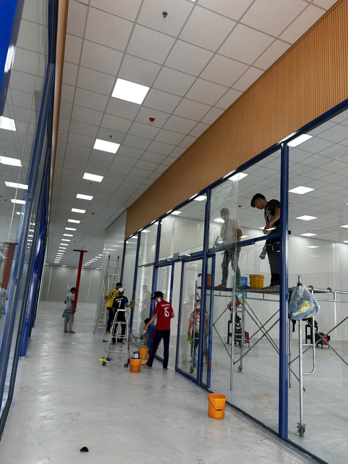 Vệ sinh nhà sau xây dựng tại Bình Chánh